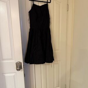 Reformation Black Strapless Dress